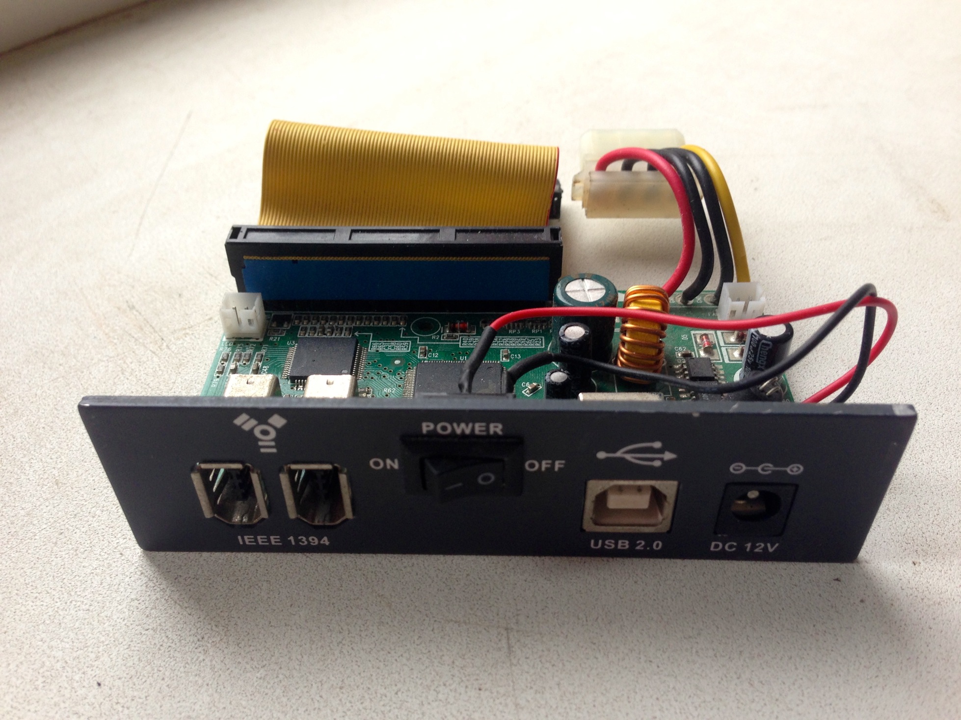 External optical disk drive from the external HDD drive