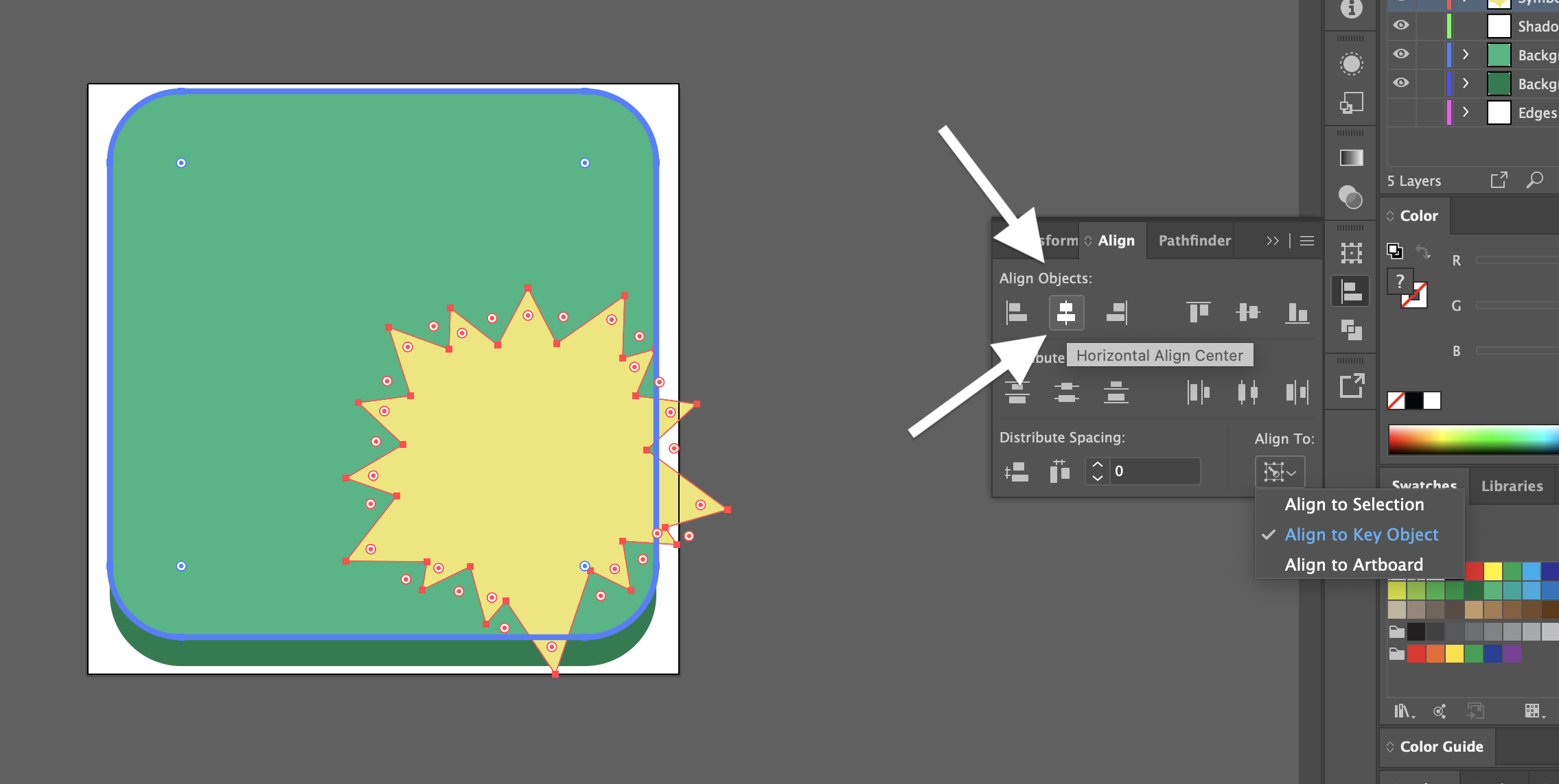 How To Align Object In Adobe Illustrator