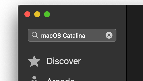 macos catalina download app store