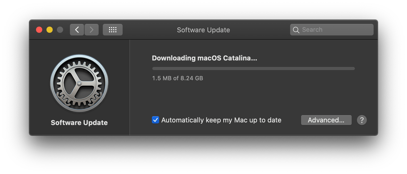 macos catalina install download problems