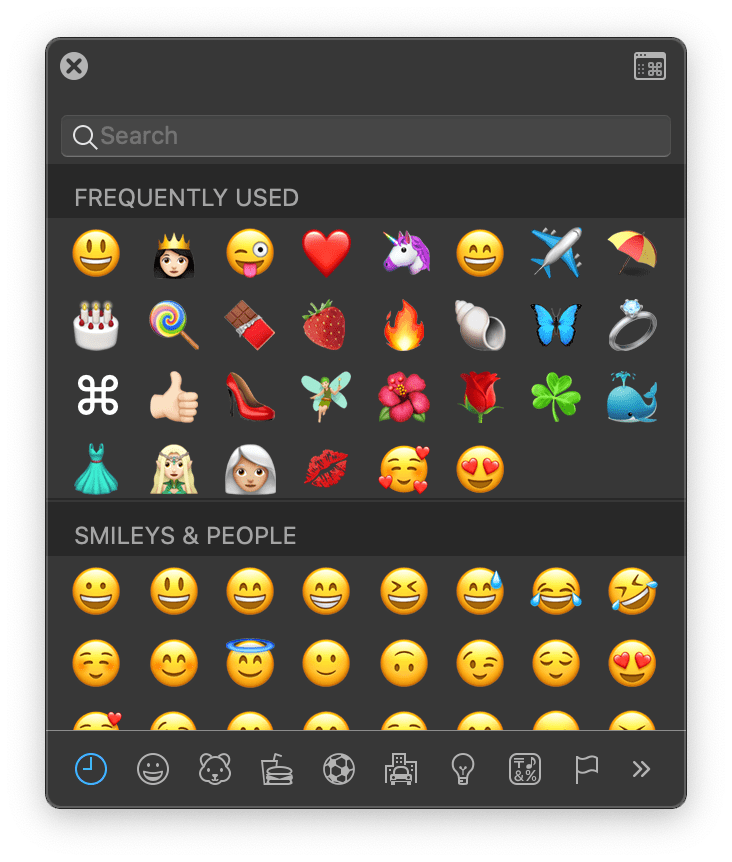 launchbar for mac is there a way to disable emojis